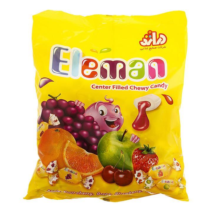 تافی المان سلفونی 650 گرمی دراژه Eleman Center Filled Chewy Candy 650 gr